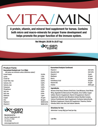 Vita/Min Daily Supplement